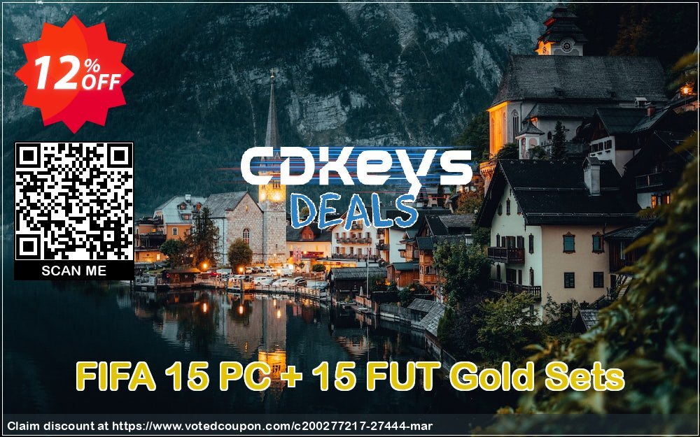 FIFA 15 PC + 15 FUT Gold Sets Coupon, discount FIFA 15 PC + 15 FUT Gold Sets Deal. Promotion: FIFA 15 PC + 15 FUT Gold Sets Exclusive Easter Sale offer 