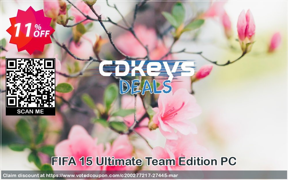 FIFA 15 Ultimate Team Edition PC Coupon Code Apr 2024, 11% OFF - VotedCoupon