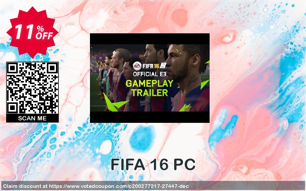 FIFA 16 PC Coupon Code Apr 2024, 11% OFF - VotedCoupon