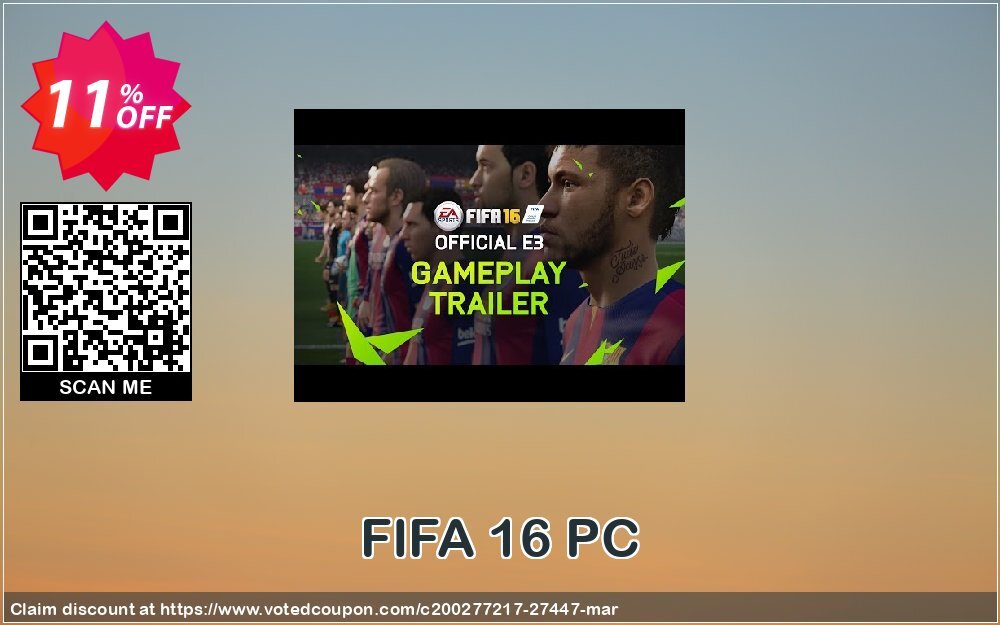 FIFA 16 PC Coupon, discount FIFA 16 PC Deal. Promotion: FIFA 16 PC Exclusive Easter Sale offer 