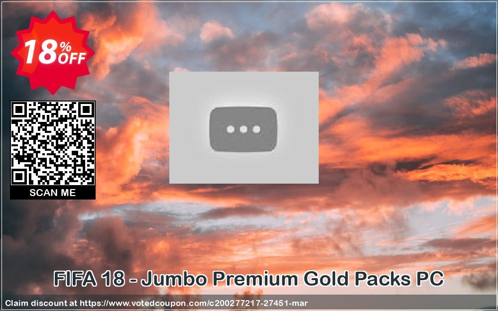 FIFA 18 - Jumbo Premium Gold Packs PC Coupon Code May 2024, 18% OFF - VotedCoupon