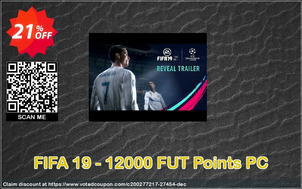 FIFA 19 - 12000 FUT Points PC Coupon Code Apr 2024, 21% OFF - VotedCoupon