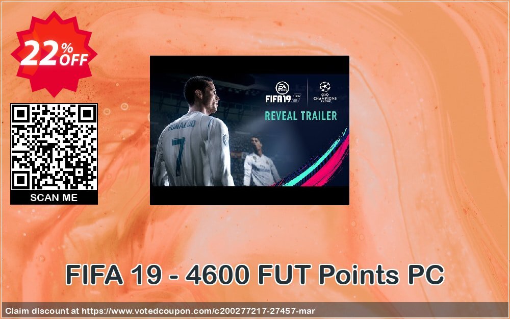 FIFA 19 - 4600 FUT Points PC Coupon Code May 2024, 22% OFF - VotedCoupon