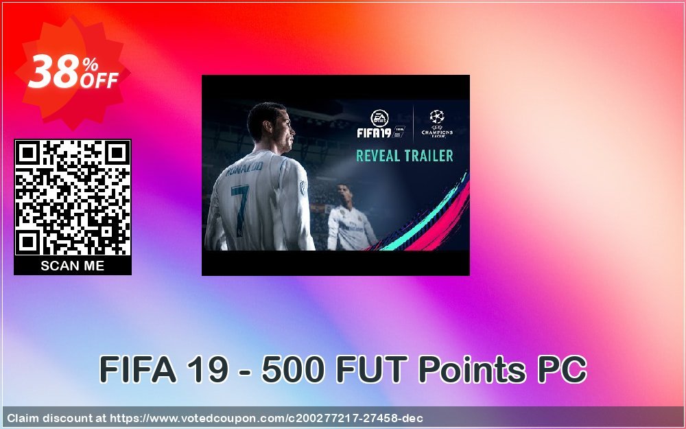 FIFA 19 - 500 FUT Points PC Coupon Code May 2024, 38% OFF - VotedCoupon