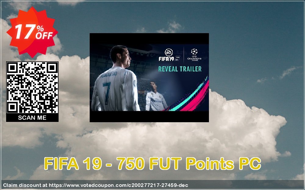 FIFA 19 - 750 FUT Points PC Coupon Code Apr 2024, 17% OFF - VotedCoupon