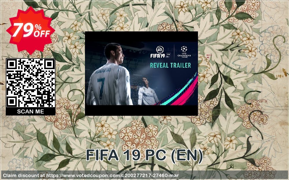 FIFA 19 PC, EN  Coupon, discount FIFA 19 PC (EN) Deal. Promotion: FIFA 19 PC (EN) Exclusive Easter Sale offer 