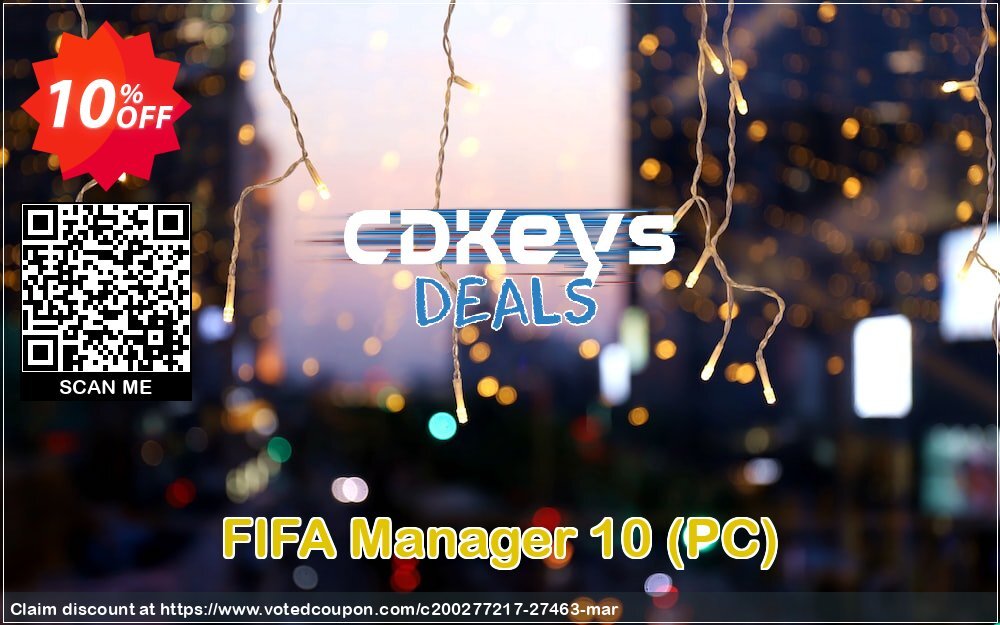 FIFA Manager 10, PC  Coupon, discount FIFA Manager 10 (PC) Deal. Promotion: FIFA Manager 10 (PC) Exclusive Easter Sale offer 