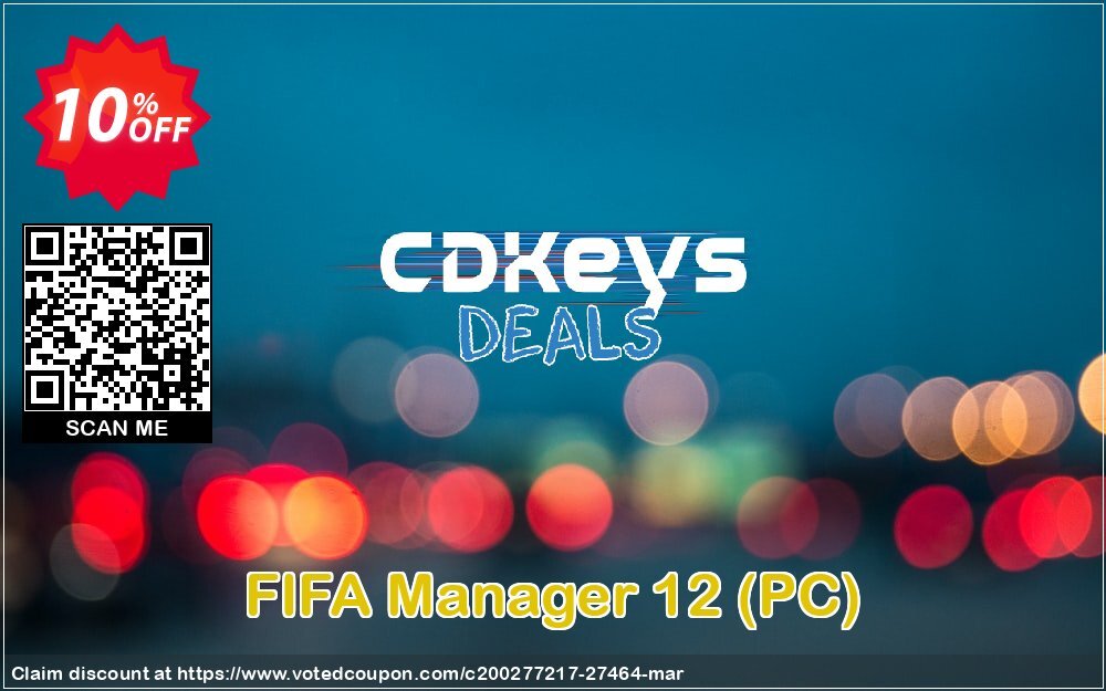 FIFA Manager 12, PC  Coupon Code May 2024, 10% OFF - VotedCoupon