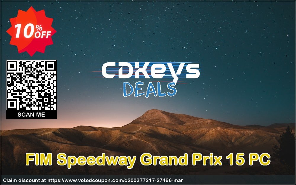 FIM Speedway Grand Prix 15 PC Coupon Code May 2024, 10% OFF - VotedCoupon