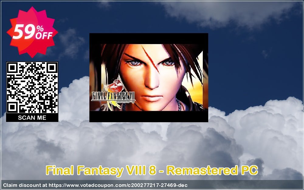 Final Fantasy VIII 8 - Remastered PC Coupon Code May 2024, 59% OFF - VotedCoupon