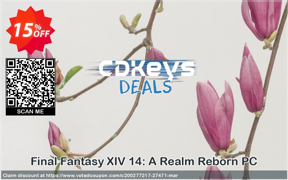 Final Fantasy XIV 14: A Realm Reborn PC Coupon, discount Final Fantasy XIV 14: A Realm Reborn PC Deal. Promotion: Final Fantasy XIV 14: A Realm Reborn PC Exclusive Easter Sale offer 