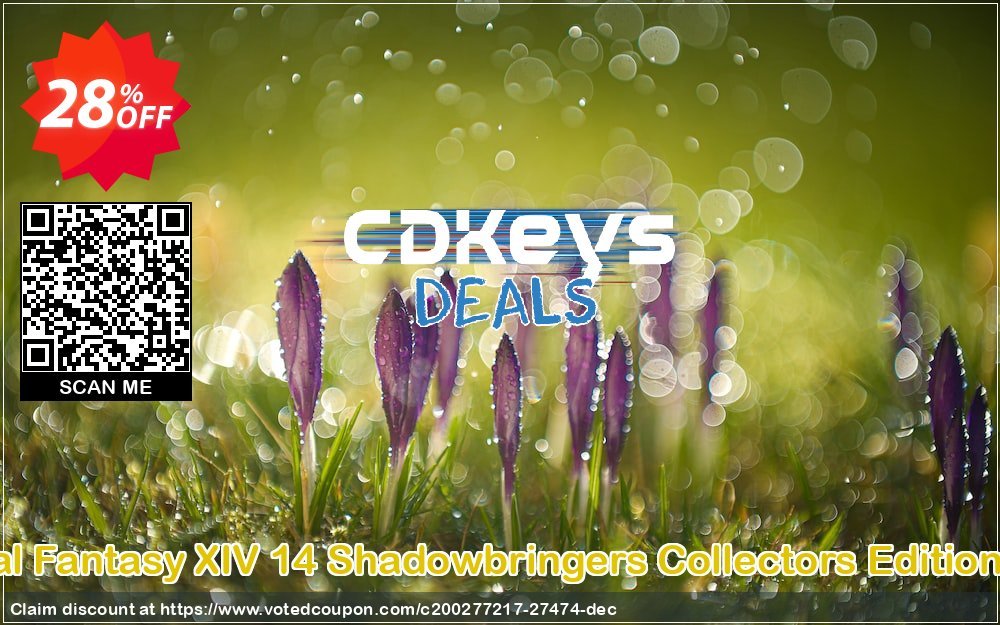 Final Fantasy XIV 14 Shadowbringers Collectors Edition PC Coupon Code Apr 2024, 28% OFF - VotedCoupon