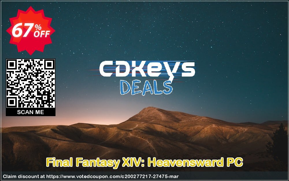 Final Fantasy XIV: Heavensward PC Coupon Code May 2024, 67% OFF - VotedCoupon