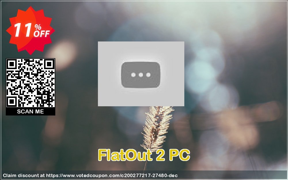 FlatOut 2 PC Coupon, discount FlatOut 2 PC Deal. Promotion: FlatOut 2 PC Exclusive Easter Sale offer 
