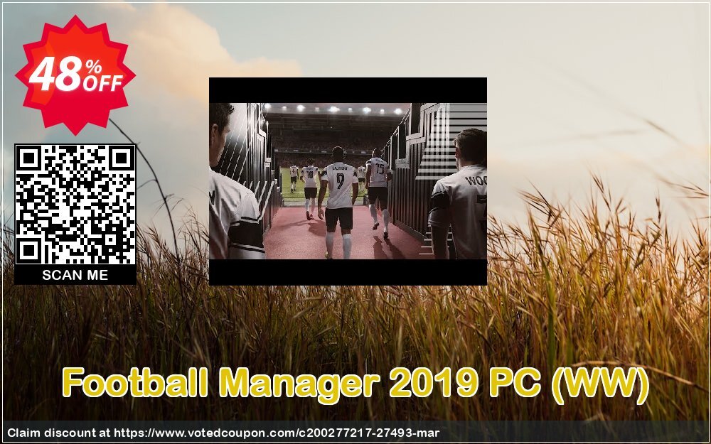 Football Manager 2019 PC, WW  Coupon Code Apr 2024, 48% OFF - VotedCoupon