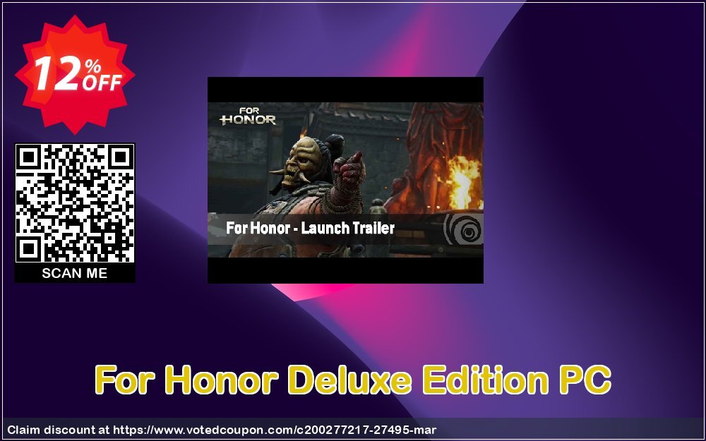 For Honor Deluxe Edition PC Coupon, discount For Honor Deluxe Edition PC Deal. Promotion: For Honor Deluxe Edition PC Exclusive Easter Sale offer 