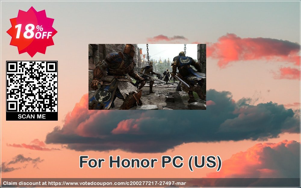 For Honor PC, US  Coupon, discount For Honor PC (US) Deal. Promotion: For Honor PC (US) Exclusive Easter Sale offer 