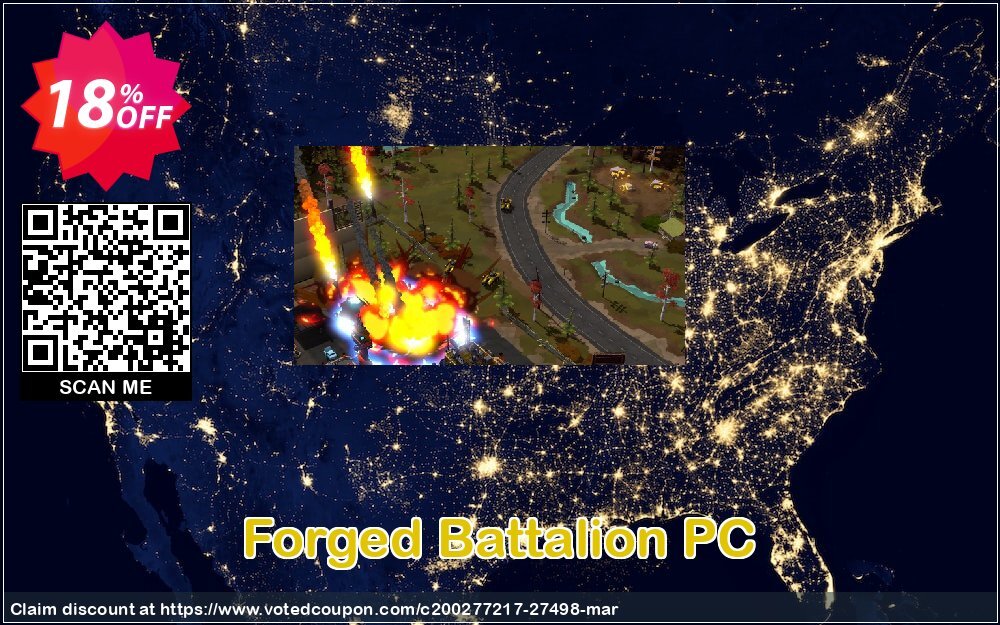 Forged Battalion PC Coupon, discount Forged Battalion PC Deal. Promotion: Forged Battalion PC Exclusive Easter Sale offer 