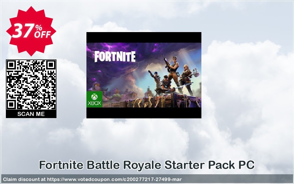 Fortnite Battle Royale Starter Pack PC Coupon, discount Fortnite Battle Royale Starter Pack PC Deal. Promotion: Fortnite Battle Royale Starter Pack PC Exclusive Easter Sale offer 