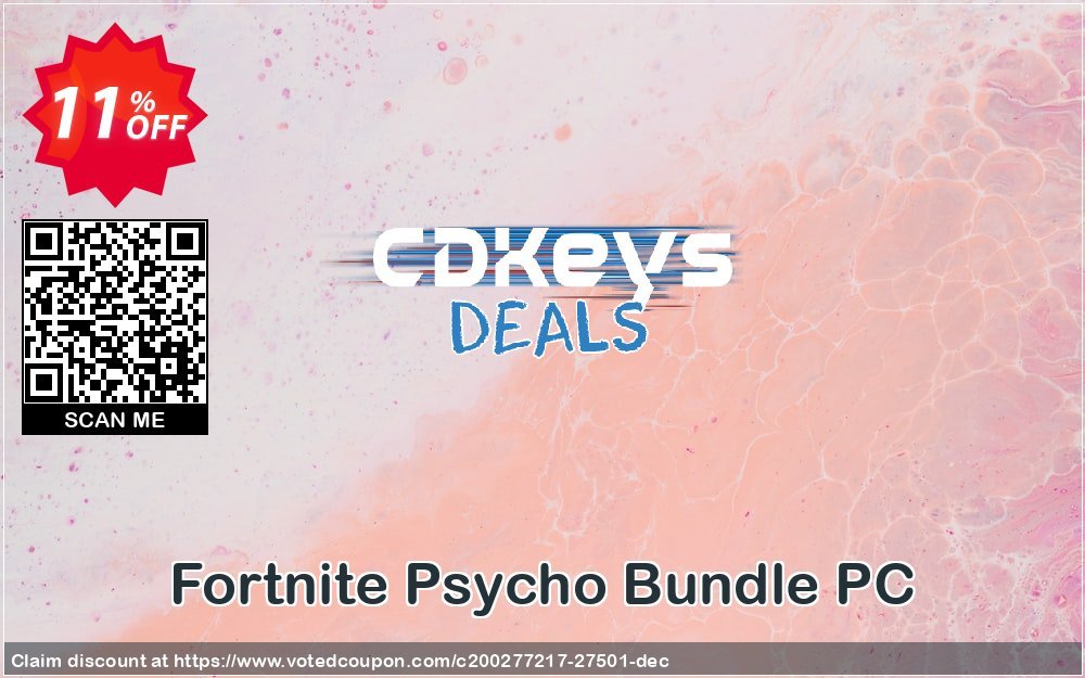 Fortnite Psycho Bundle PC Coupon, discount Fortnite Psycho Bundle PC Deal. Promotion: Fortnite Psycho Bundle PC Exclusive Easter Sale offer 