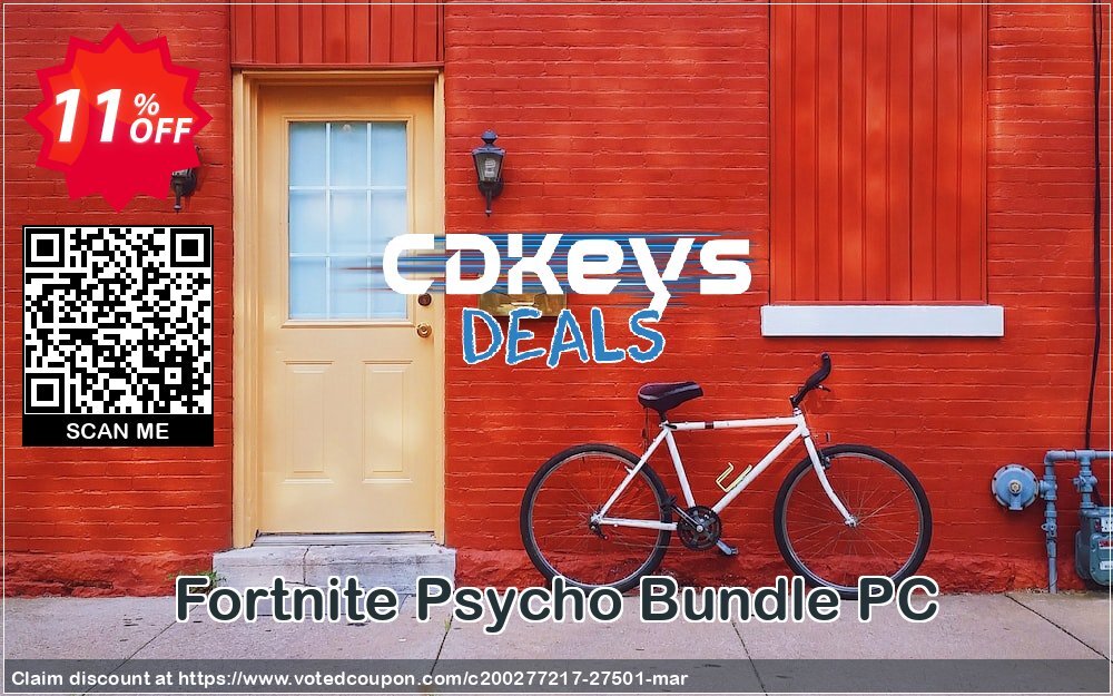 Fortnite Psycho Bundle PC Coupon, discount Fortnite Psycho Bundle PC Deal. Promotion: Fortnite Psycho Bundle PC Exclusive Easter Sale offer 