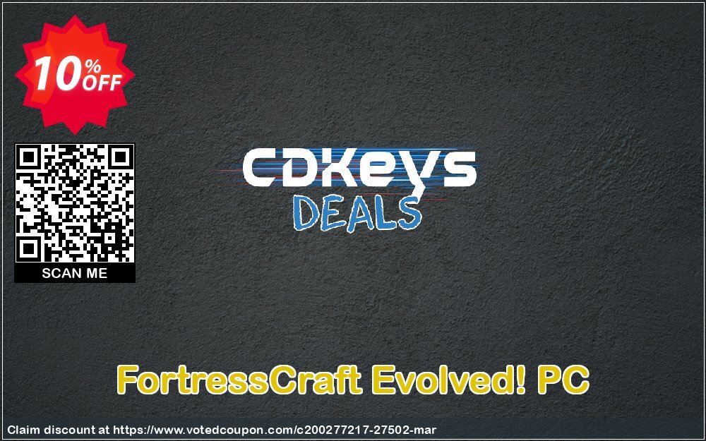 FortressCraft Evolved! PC Coupon Code May 2024, 10% OFF - VotedCoupon