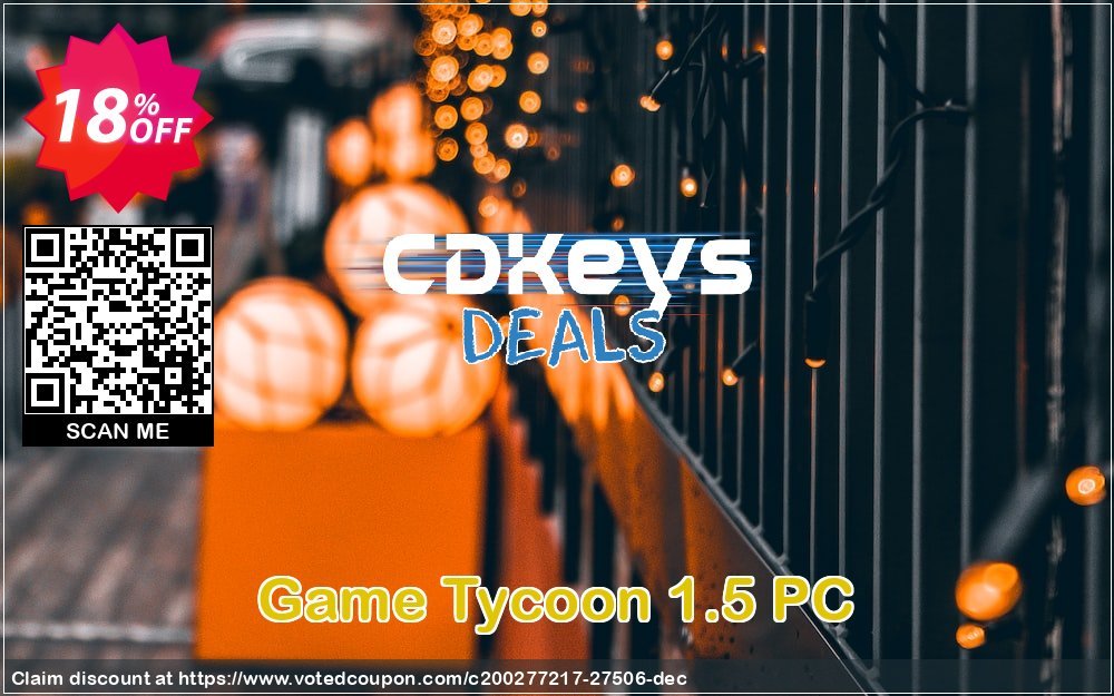 Game Tycoon 1.5 PC Coupon, discount Game Tycoon 1.5 PC Deal. Promotion: Game Tycoon 1.5 PC Exclusive Easter Sale offer 