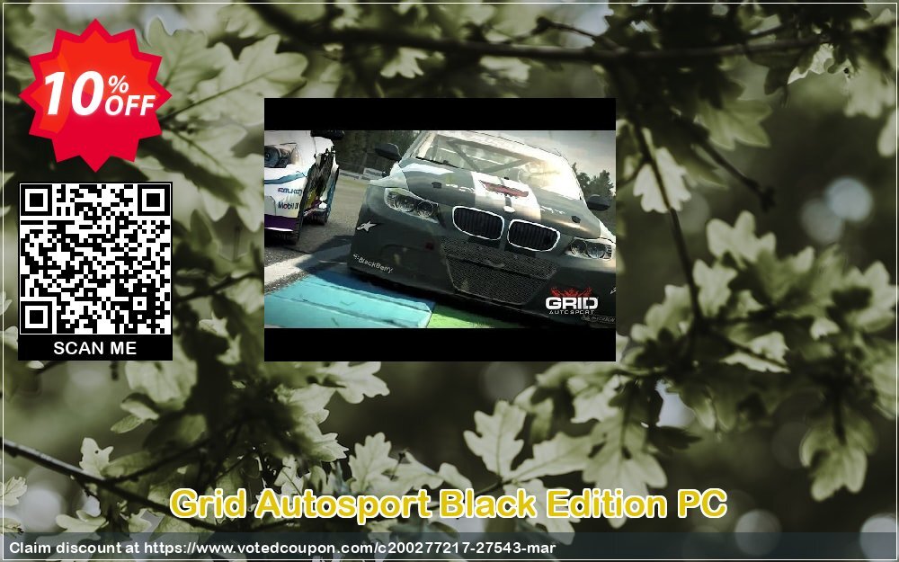 Grid Autosport Black Edition PC Coupon Code May 2024, 10% OFF - VotedCoupon