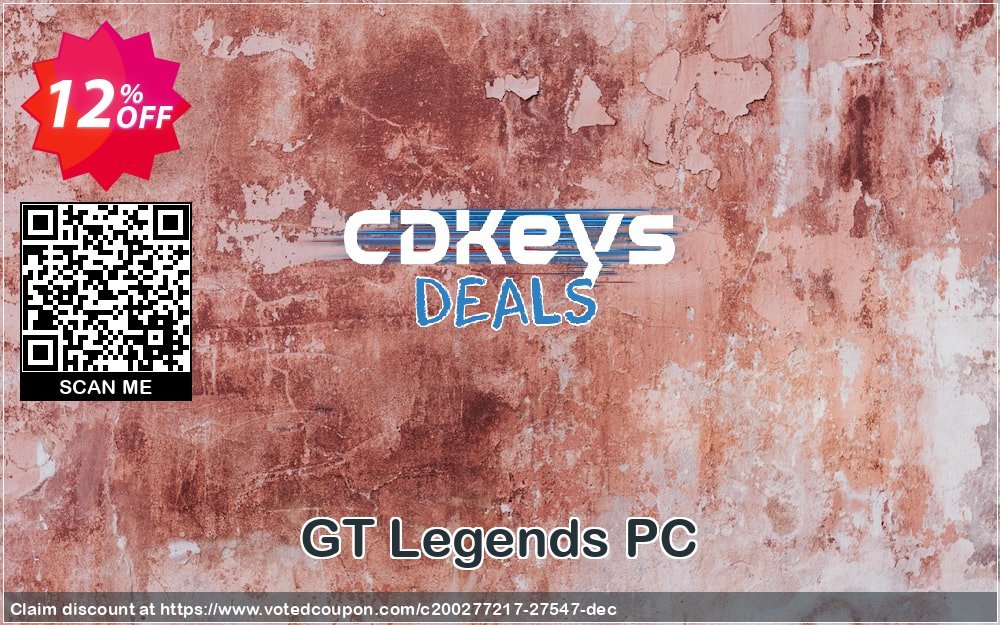 GT Legends PC Coupon Code May 2024, 12% OFF - VotedCoupon