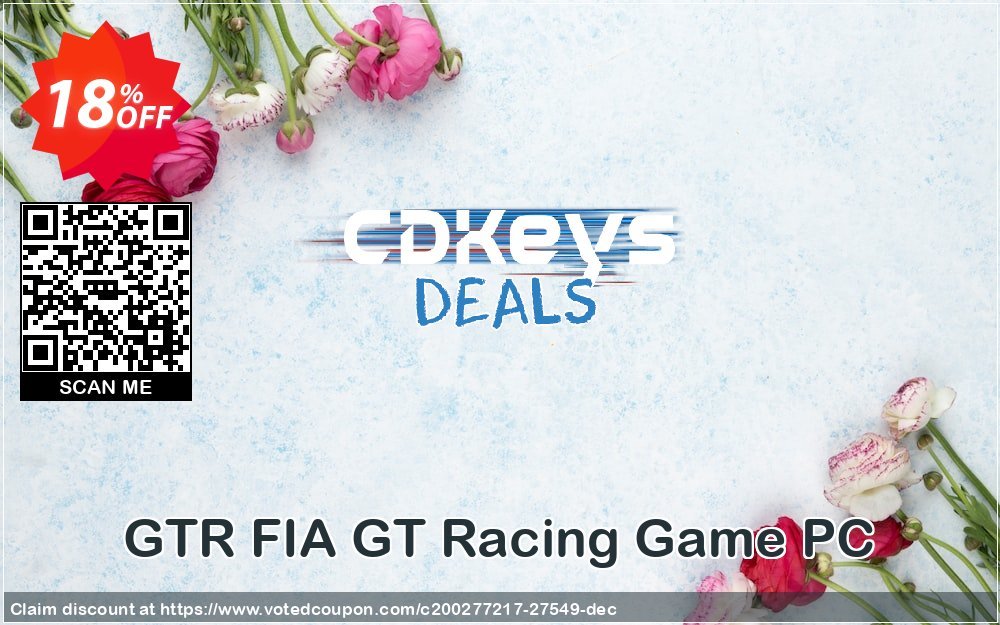 GTR FIA GT Racing Game PC Coupon Code May 2024, 18% OFF - VotedCoupon