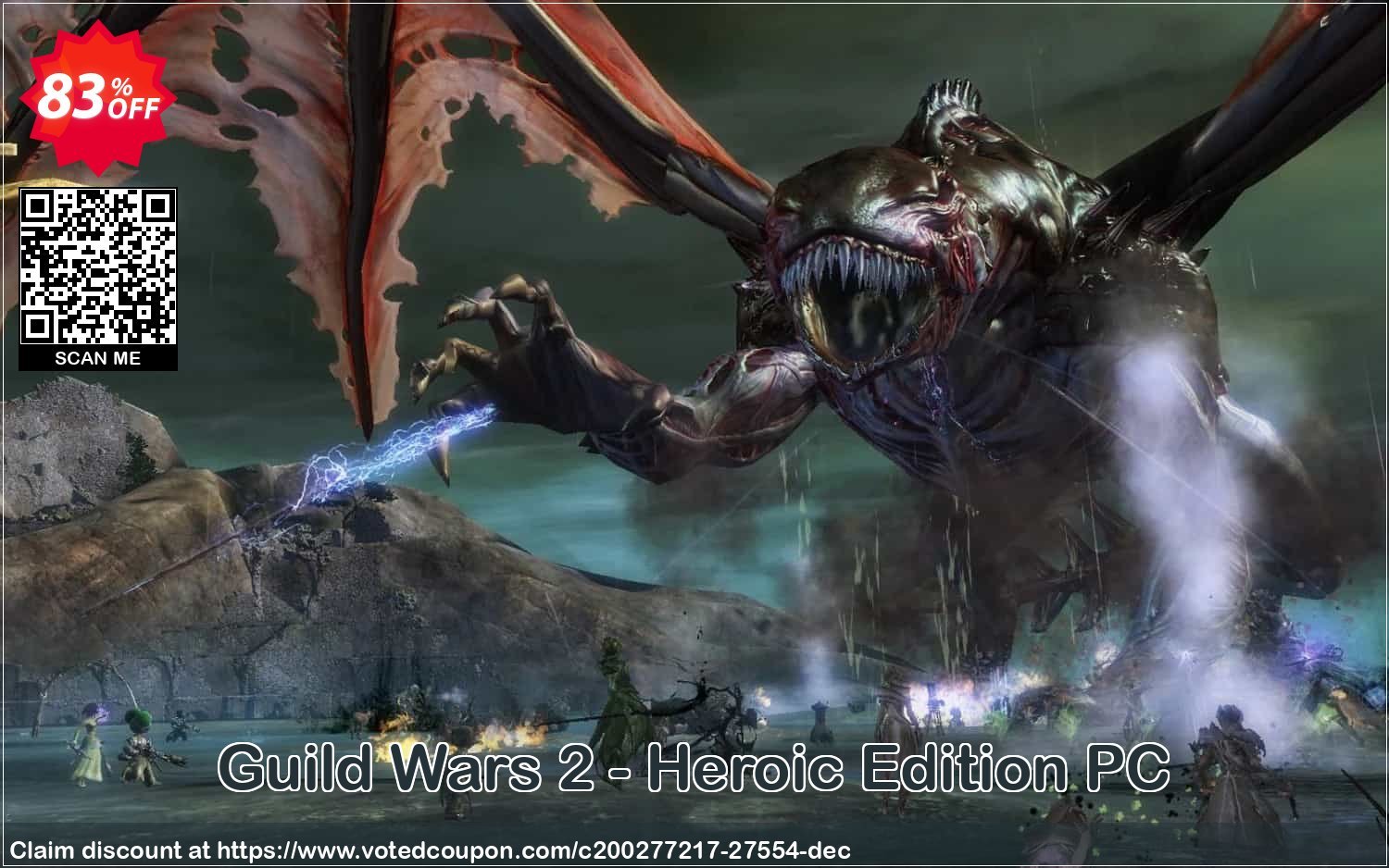 Guild Wars 2 - Heroic Edition PC Coupon Code May 2024, 83% OFF - VotedCoupon