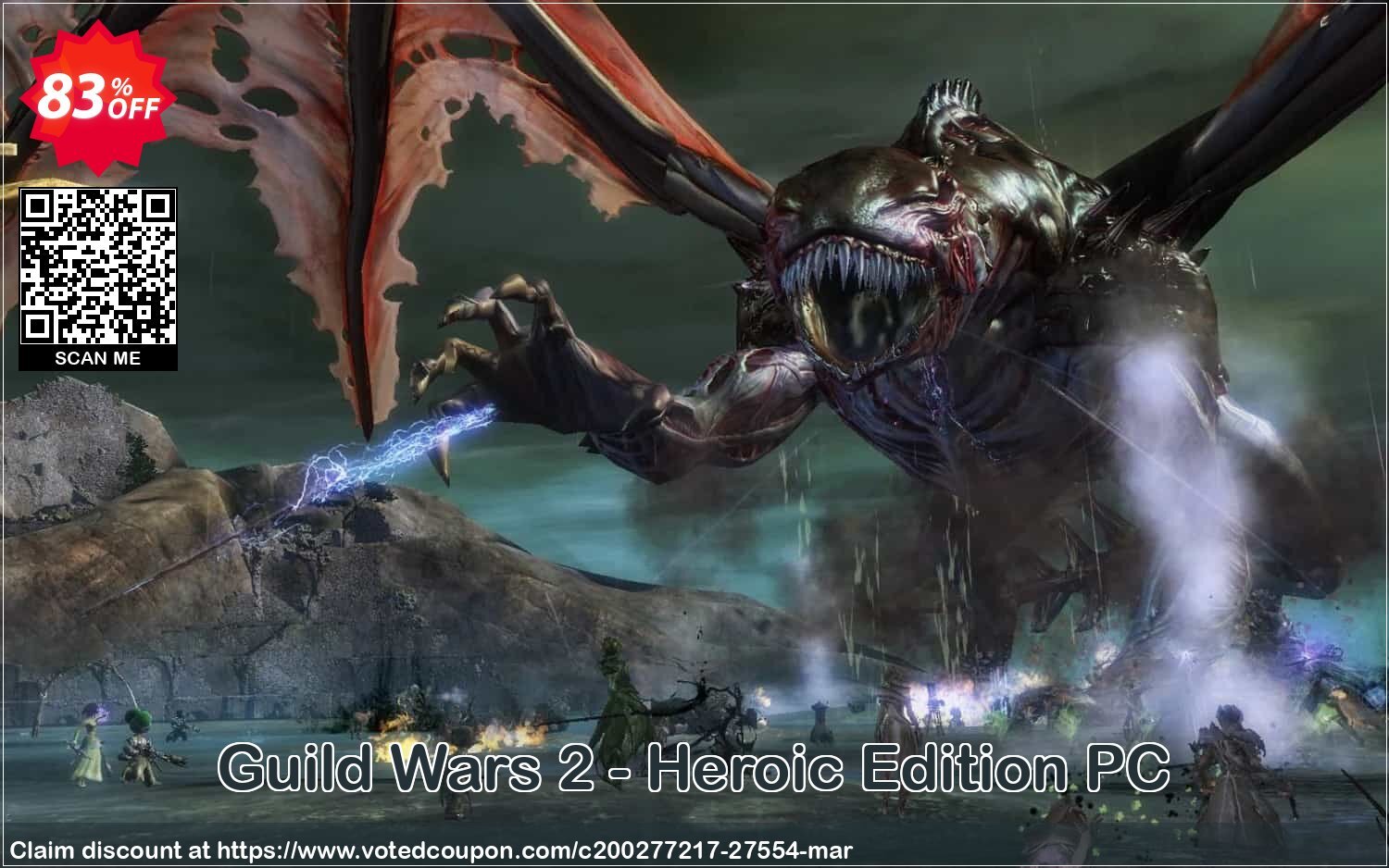 Guild Wars 2 - Heroic Edition PC Coupon, discount Guild Wars 2 - Heroic Edition PC Deal. Promotion: Guild Wars 2 - Heroic Edition PC Exclusive Easter Sale offer 