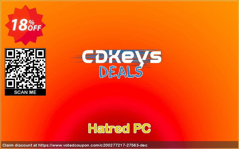 Hatred PC Coupon Code May 2024, 18% OFF - VotedCoupon