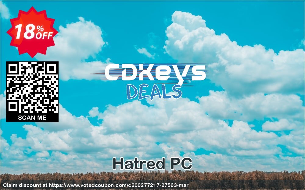 Hatred PC Coupon Code May 2024, 18% OFF - VotedCoupon