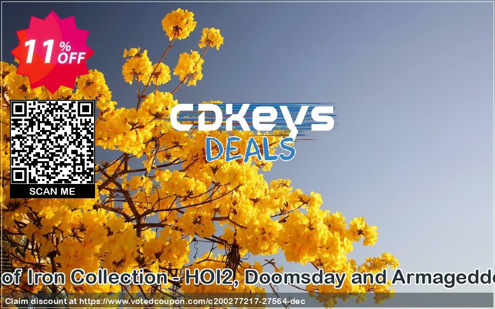 Hearts of Iron Collection - HOI2, Doomsday and Armageddon, PC  Coupon, discount Hearts of Iron Collection - HOI2, Doomsday and Armageddon (PC) Deal. Promotion: Hearts of Iron Collection - HOI2, Doomsday and Armageddon (PC) Exclusive Easter Sale offer 