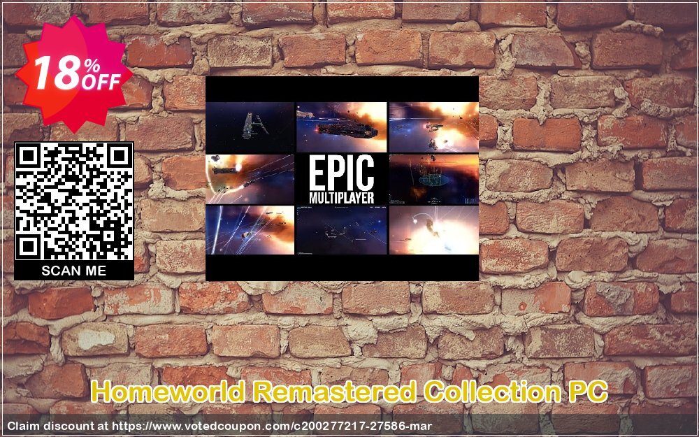 Homeworld Remastered Collection PC Coupon, discount Homeworld Remastered Collection PC Deal. Promotion: Homeworld Remastered Collection PC Exclusive Easter Sale offer 