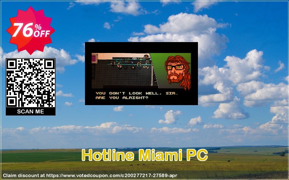 Hotline Miami PC Coupon, discount Hotline Miami PC Deal. Promotion: Hotline Miami PC Exclusive Easter Sale offer 