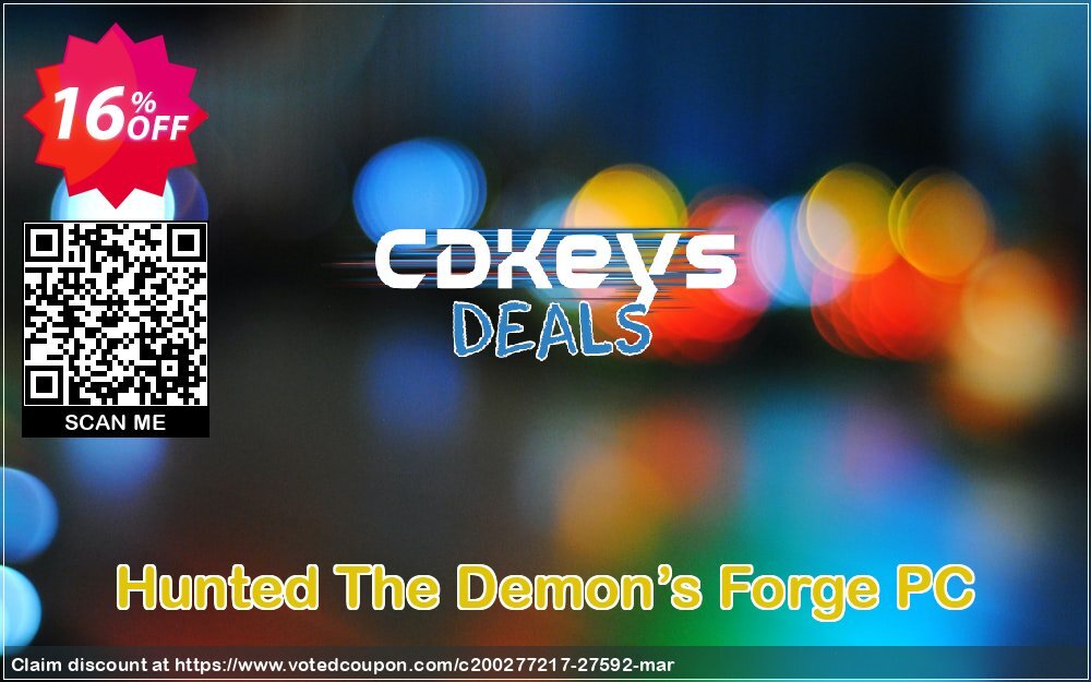 Hunted The Demon’s Forge PC Coupon, discount Hunted The Demon’s Forge PC Deal. Promotion: Hunted The Demon’s Forge PC Exclusive Easter Sale offer 