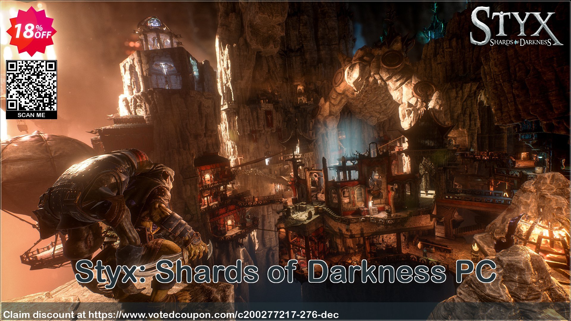 Styx: Shards of Darkness PC Coupon Code Apr 2024, 18% OFF - VotedCoupon