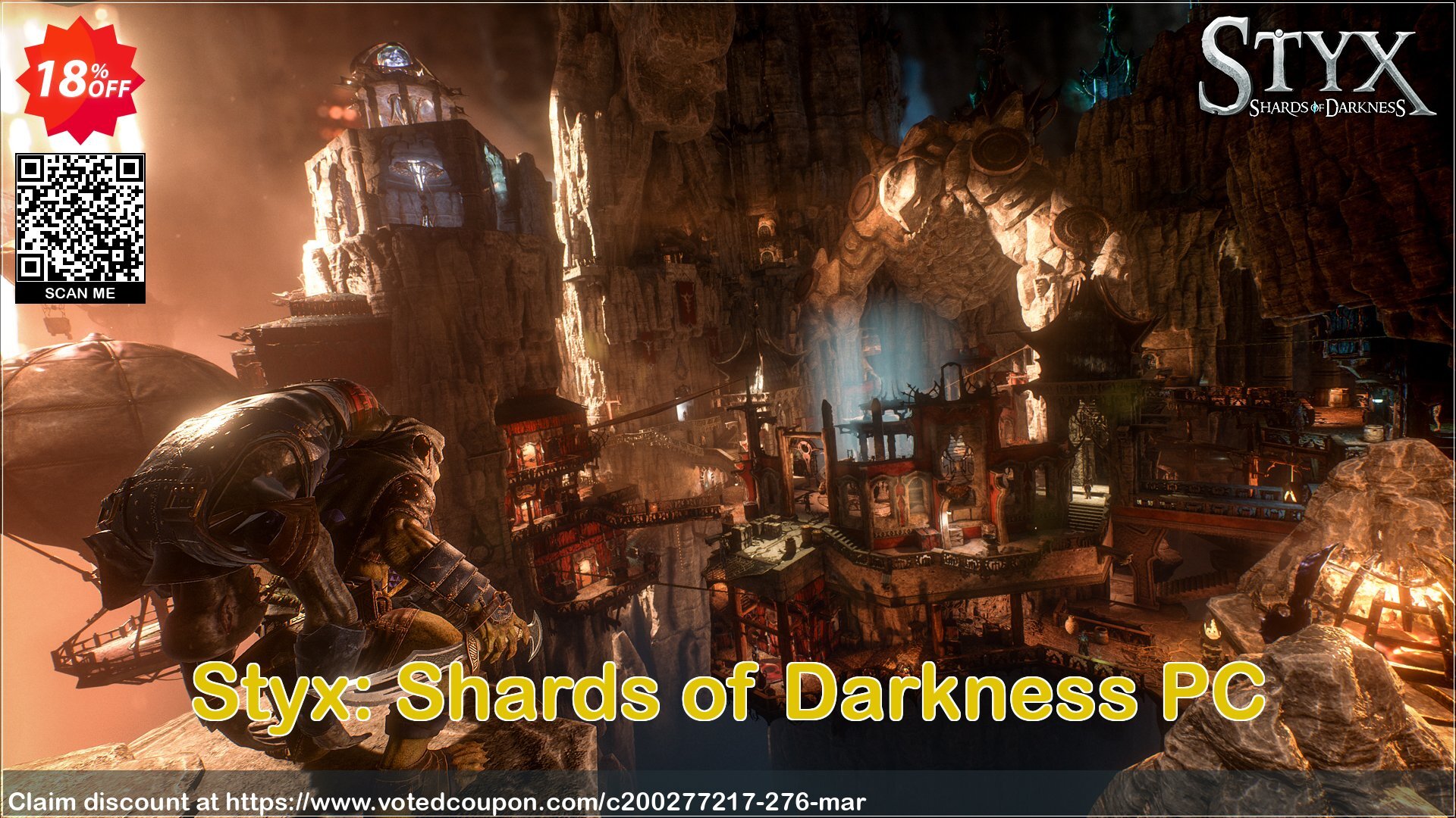 Styx: Shards of Darkness PC Coupon, discount Styx: Shards of Darkness PC Deal. Promotion: Styx: Shards of Darkness PC Exclusive offer 