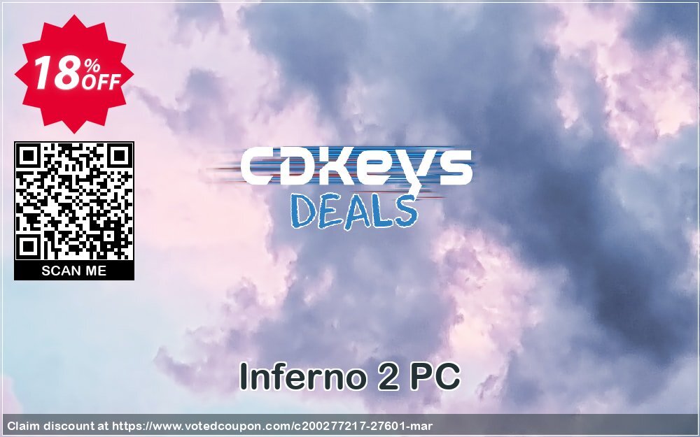 Inferno 2 PC Coupon, discount Inferno 2 PC Deal. Promotion: Inferno 2 PC Exclusive Easter Sale offer 