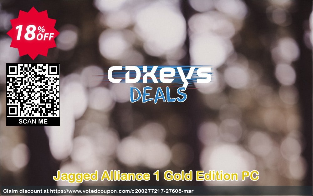 Jagged Alliance 1 Gold Edition PC Coupon, discount Jagged Alliance 1 Gold Edition PC Deal. Promotion: Jagged Alliance 1 Gold Edition PC Exclusive Easter Sale offer 