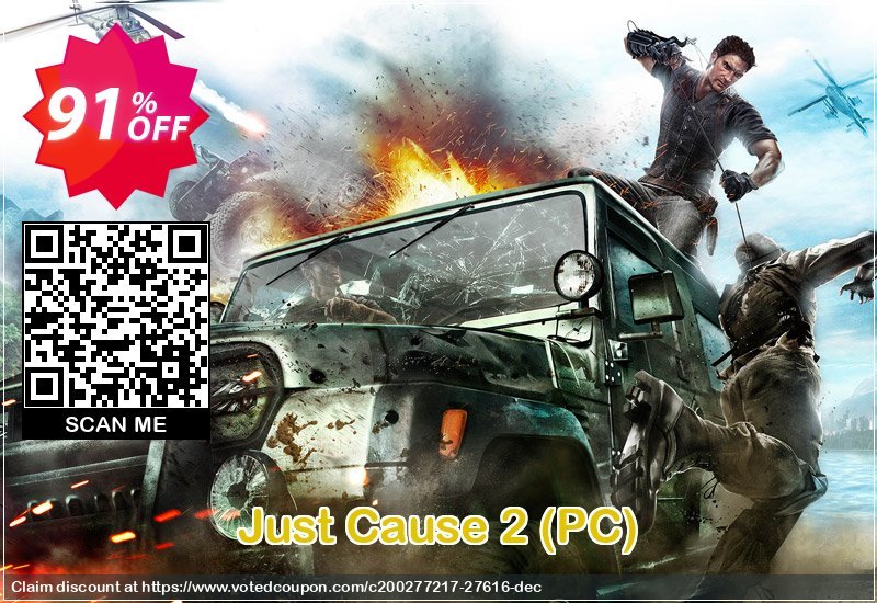 Just Cause 2, PC  Coupon, discount Just Cause 2 (PC) Deal. Promotion: Just Cause 2 (PC) Exclusive Easter Sale offer 