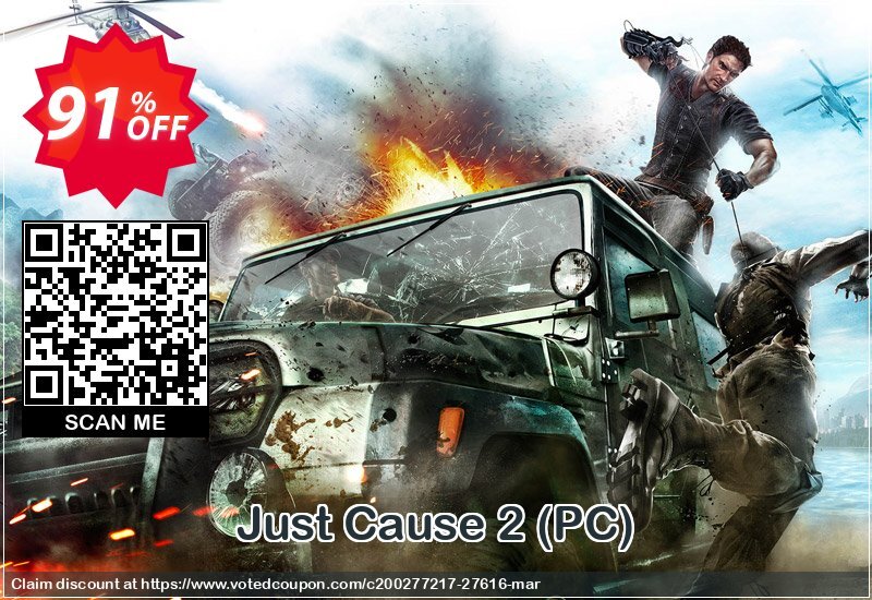 Just Cause 2, PC  Coupon Code May 2024, 91% OFF - VotedCoupon