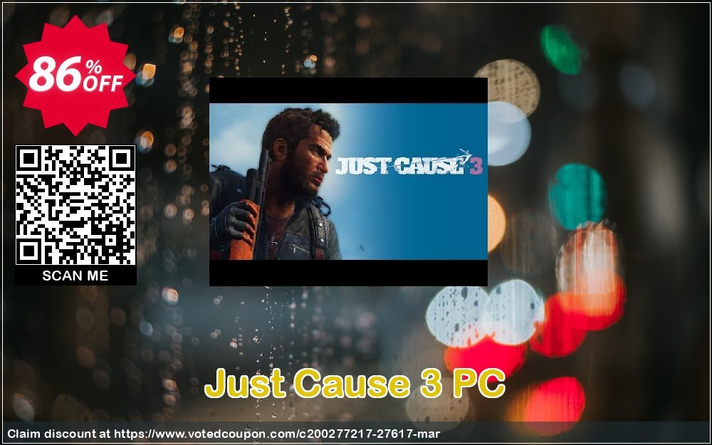 Just Cause 3 PC Coupon, discount Just Cause 3 PC Deal. Promotion: Just Cause 3 PC Exclusive Easter Sale offer 