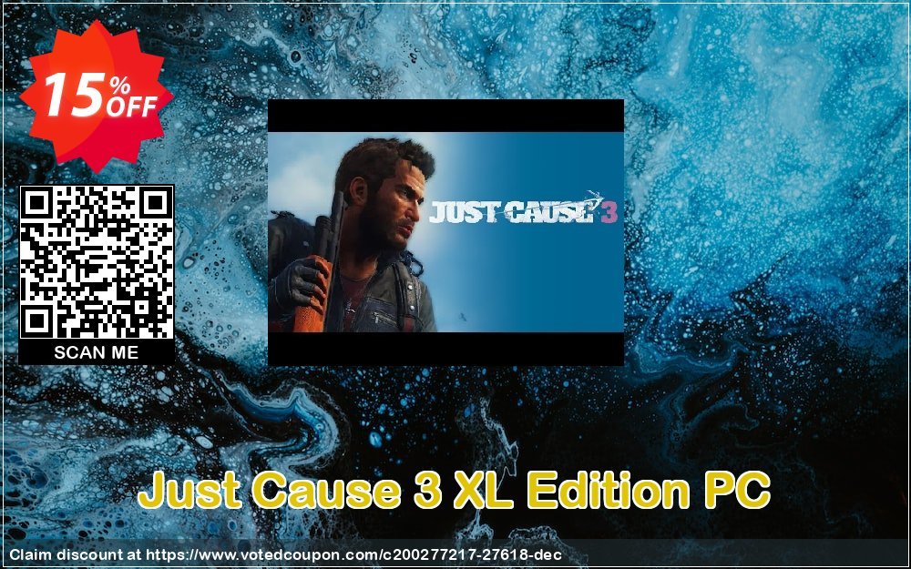 Just Cause 3 XL Edition PC Coupon Code May 2024, 15% OFF - VotedCoupon