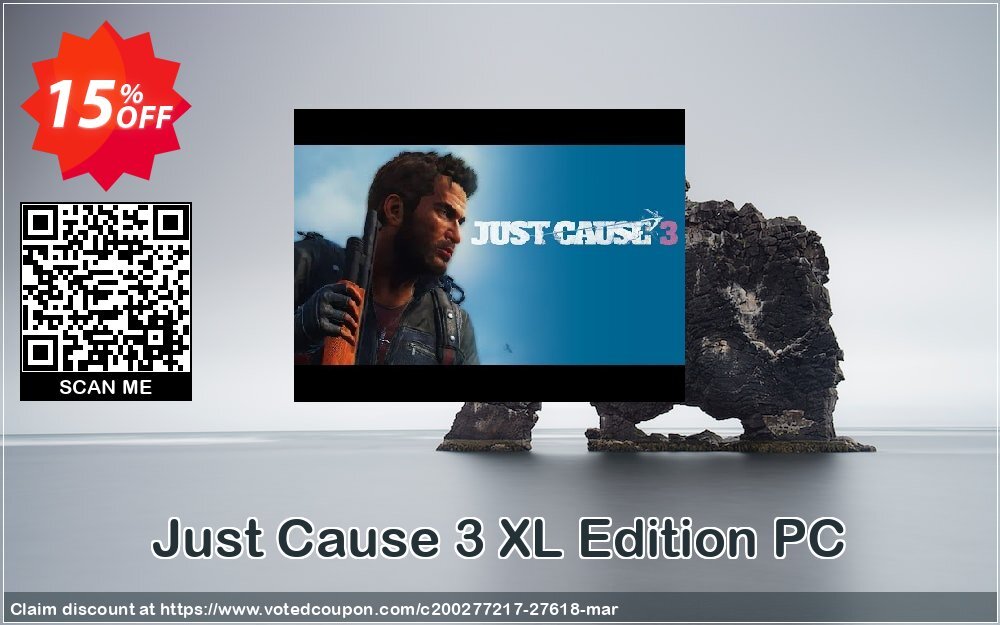 Just Cause 3 XL Edition PC Coupon Code May 2024, 15% OFF - VotedCoupon