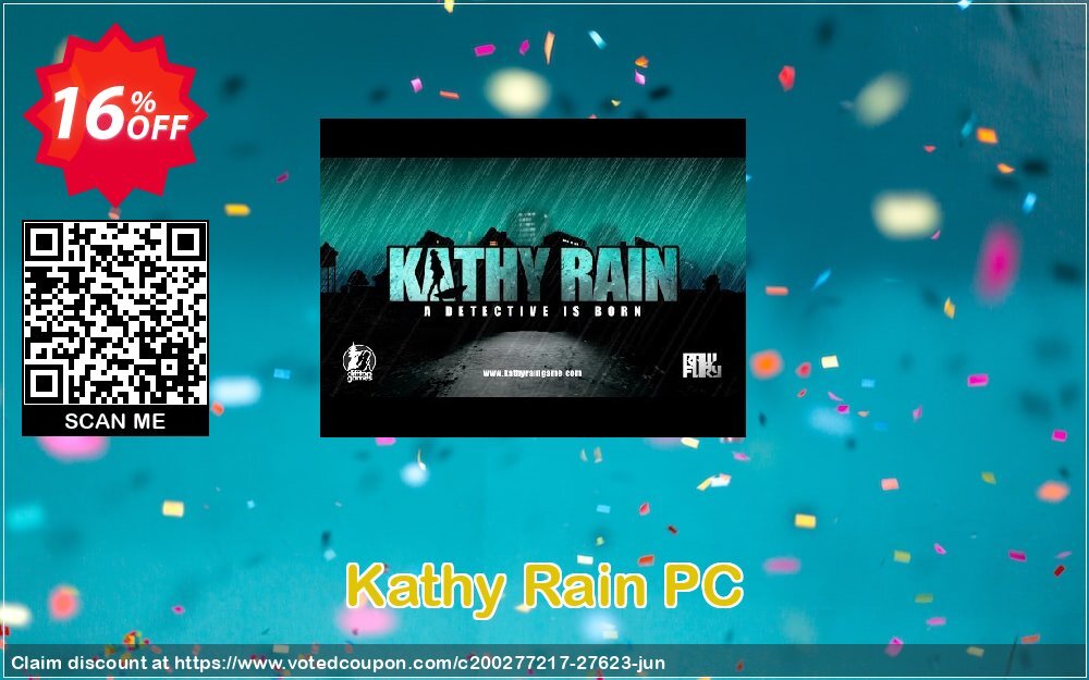 Kathy Rain PC Coupon, discount Kathy Rain PC Deal. Promotion: Kathy Rain PC Exclusive Easter Sale offer 
