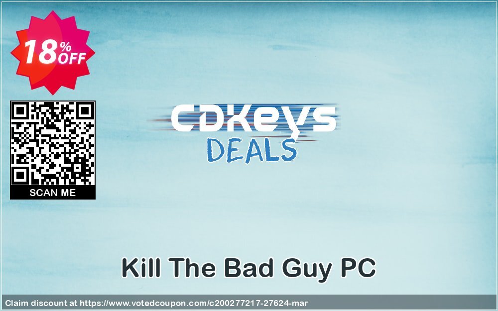 Kill The Bad Guy PC Coupon, discount Kill The Bad Guy PC Deal. Promotion: Kill The Bad Guy PC Exclusive Easter Sale offer 