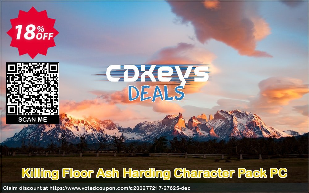Killing Floor Ash Harding Character Pack PC Coupon Code Apr 2024, 18% OFF - VotedCoupon